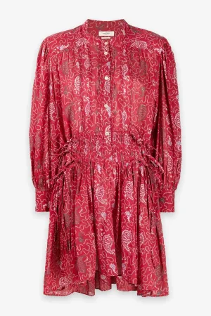 Anaco Dress in Red