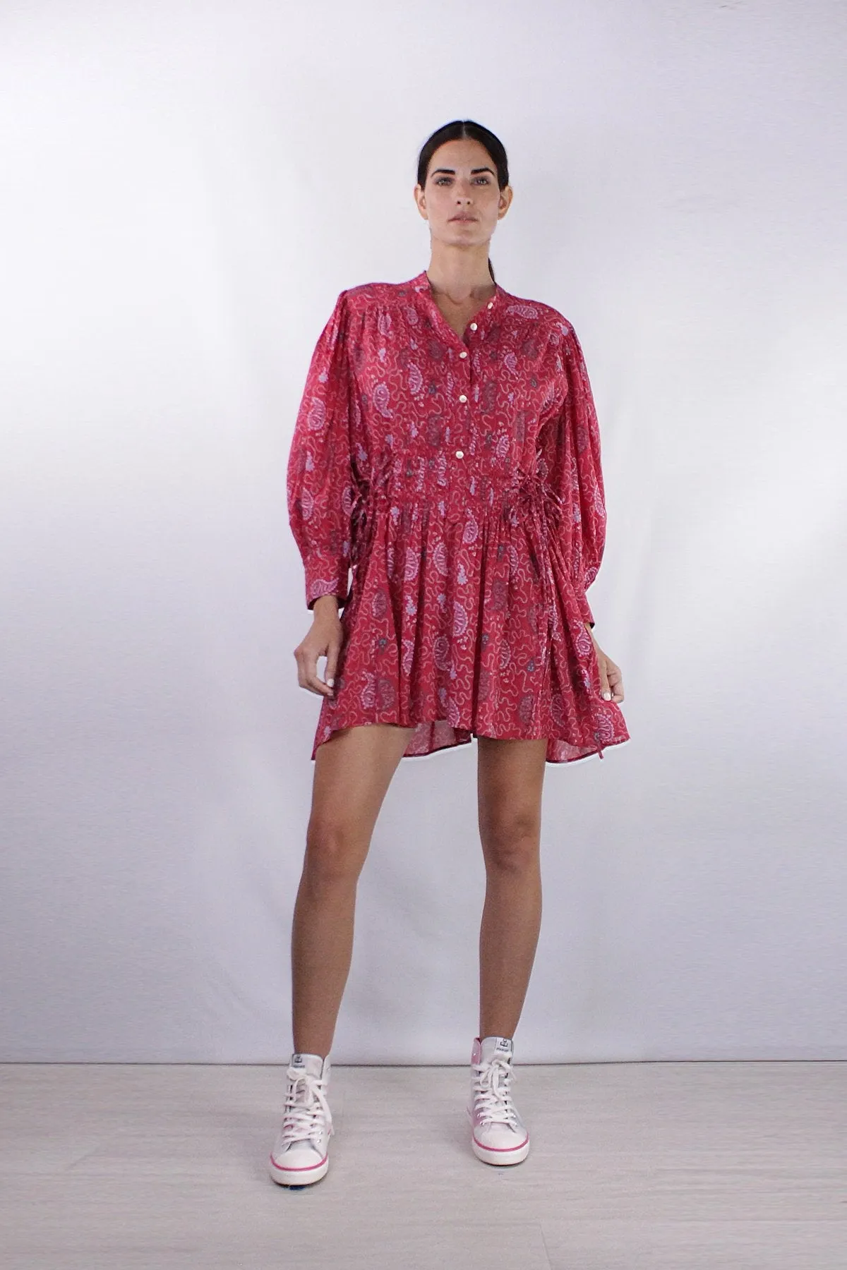 Anaco Dress in Red