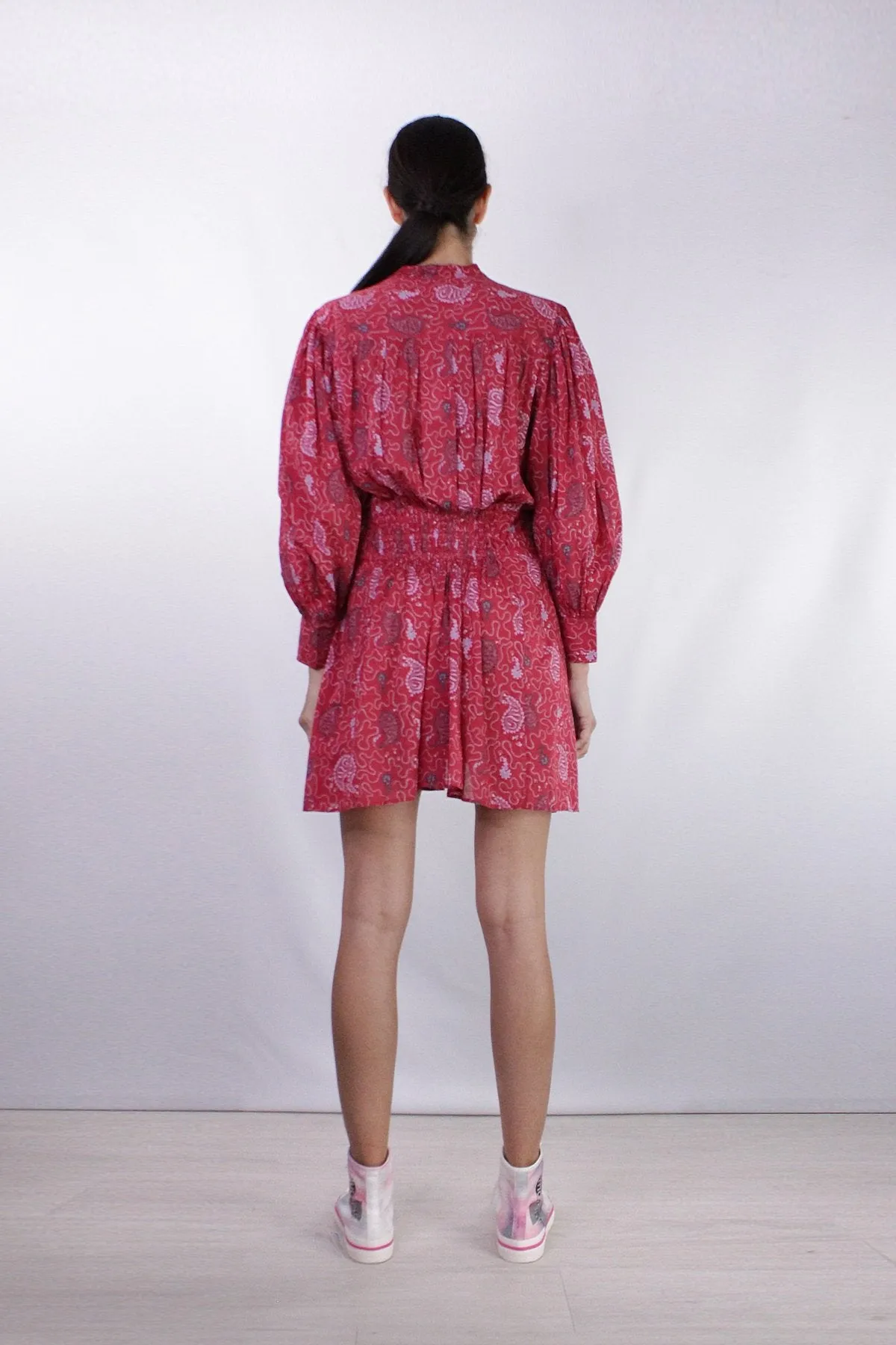 Anaco Dress in Red