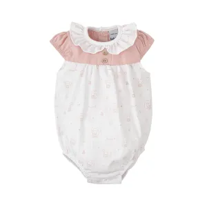 Babidu Encanto Bear Romper - Pink