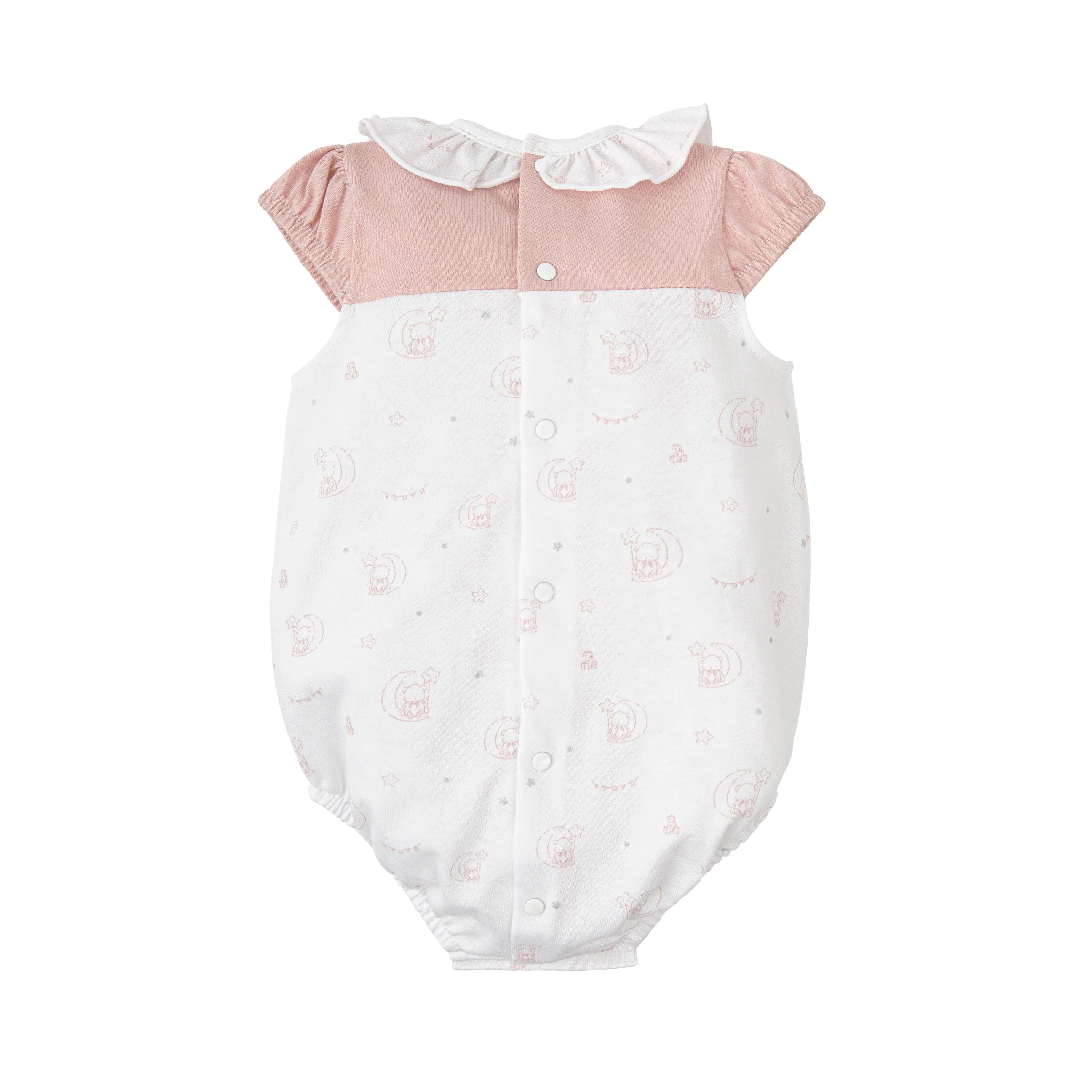 Babidu Encanto Bear Romper - Pink