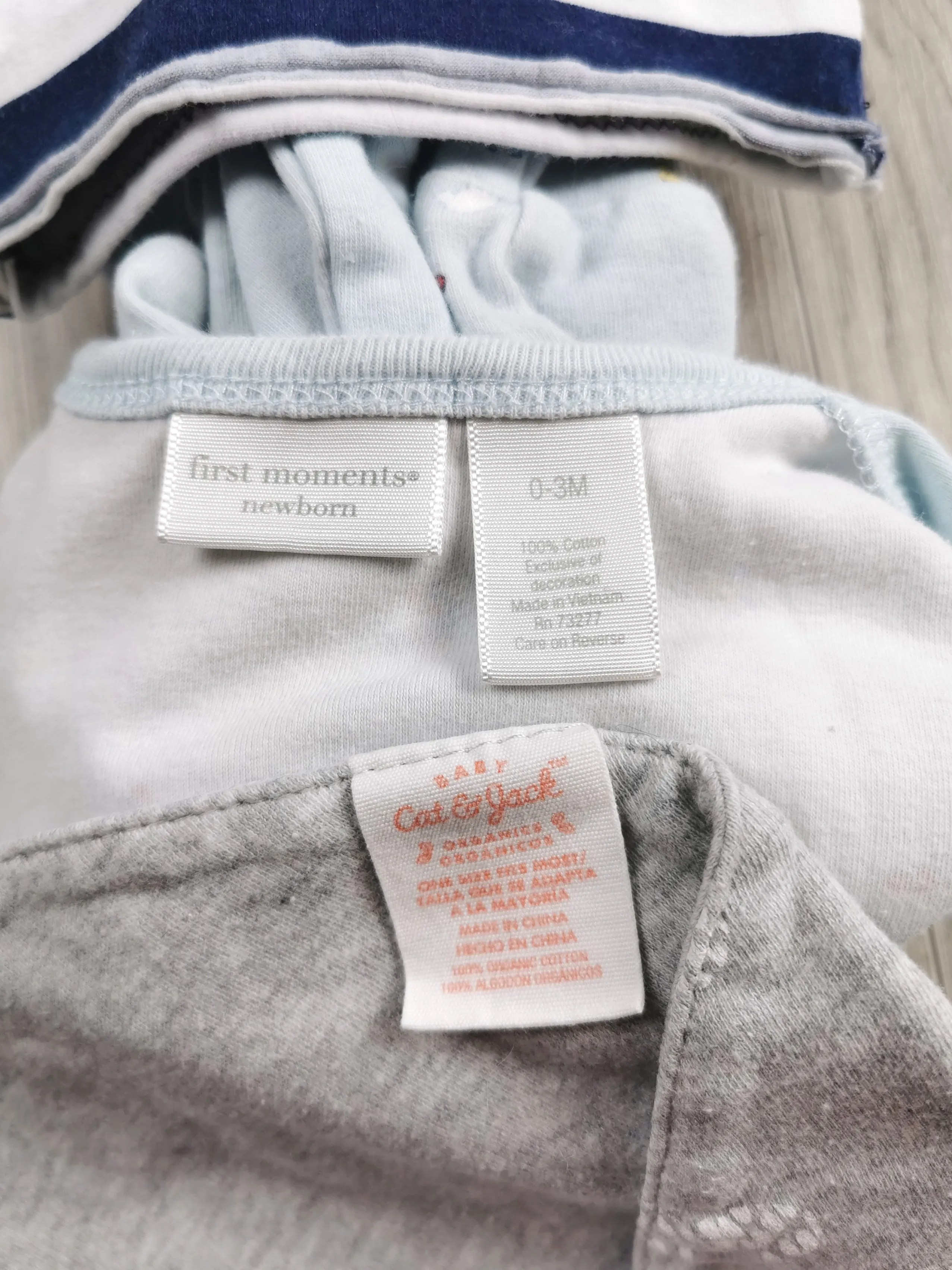 BABY BOY SIZE 0/3 MONTHS - 3 Piece Mix N Match Outfit VGUC B7