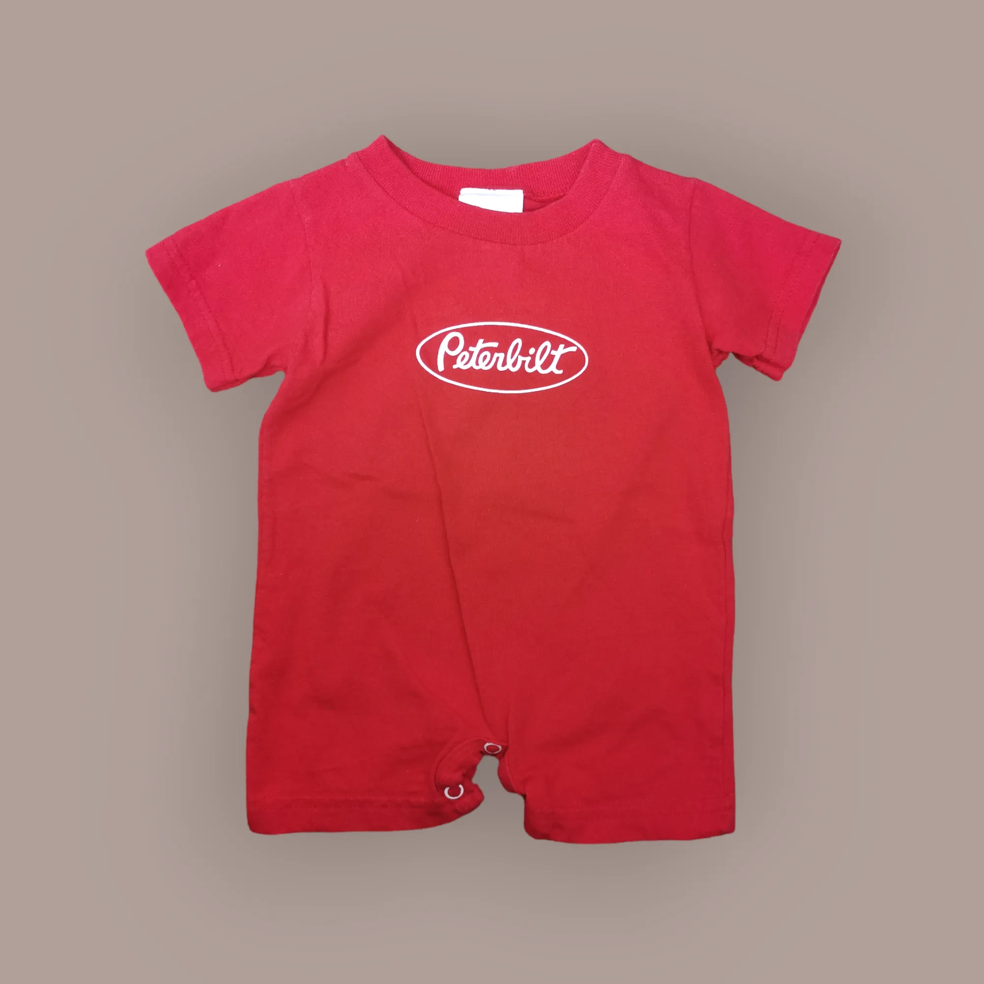 BABY BOY SIZE 6 MONTHS - PETERBUILT, Summer Romper EUC B50
