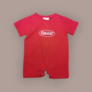 BABY BOY SIZE 6 MONTHS - PETERBUILT, Summer Romper EUC B50