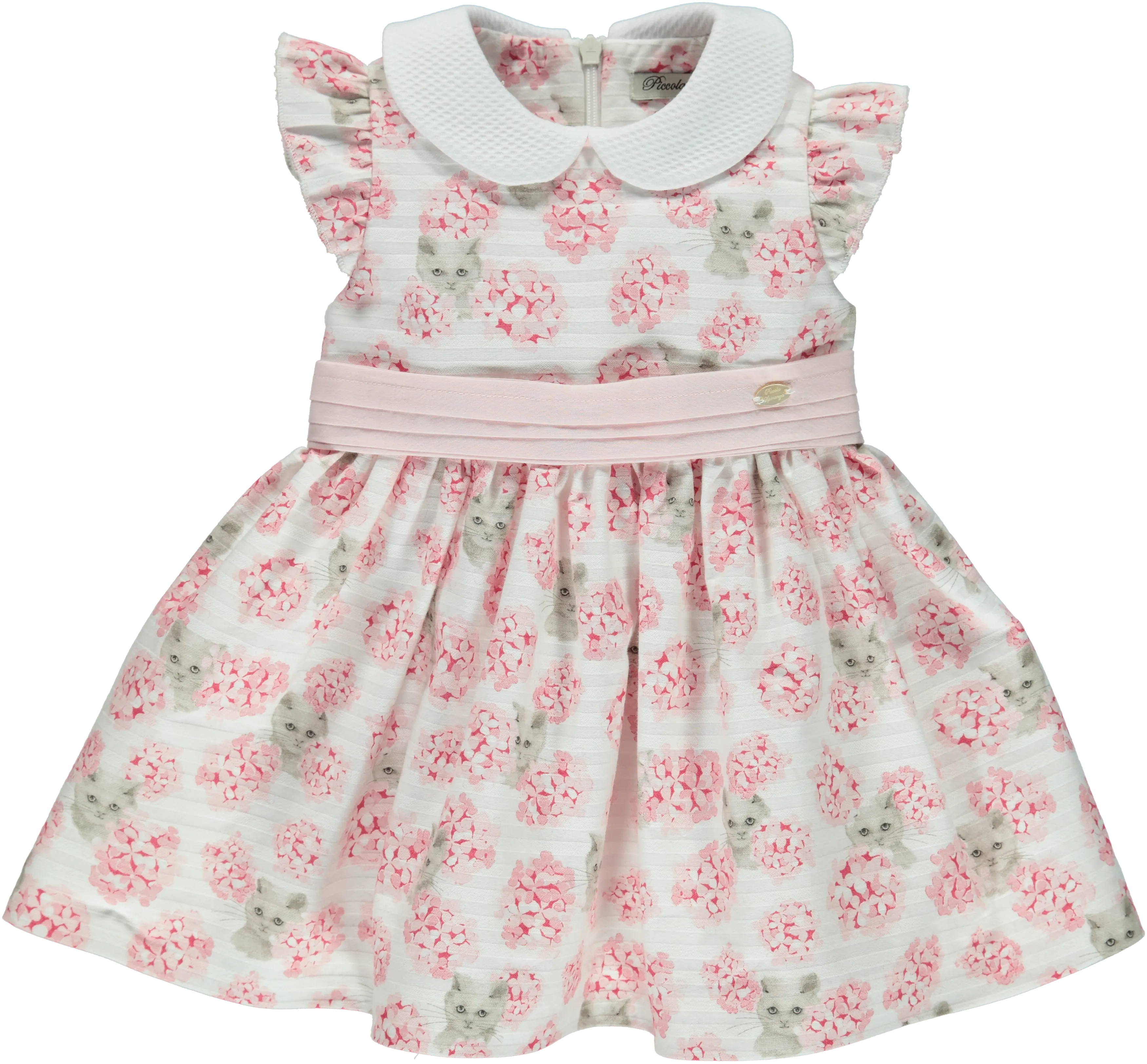 Baby Girl Cat Print Dress