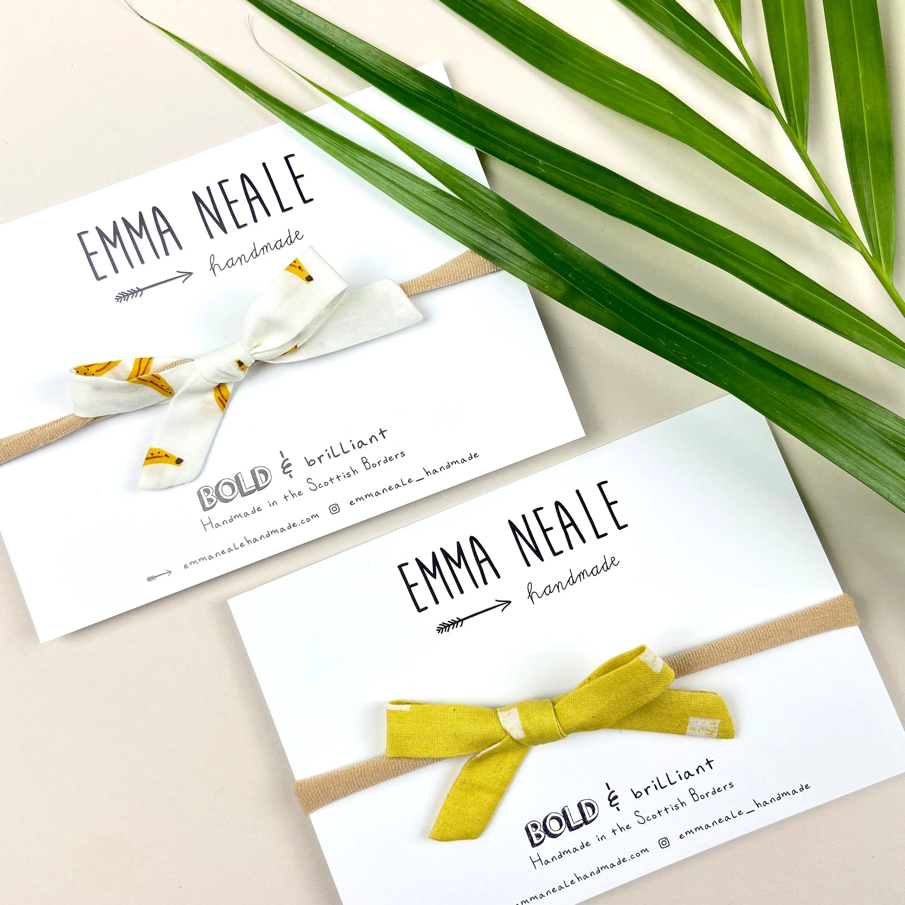 BANANA ORLA BOW HEADBAND