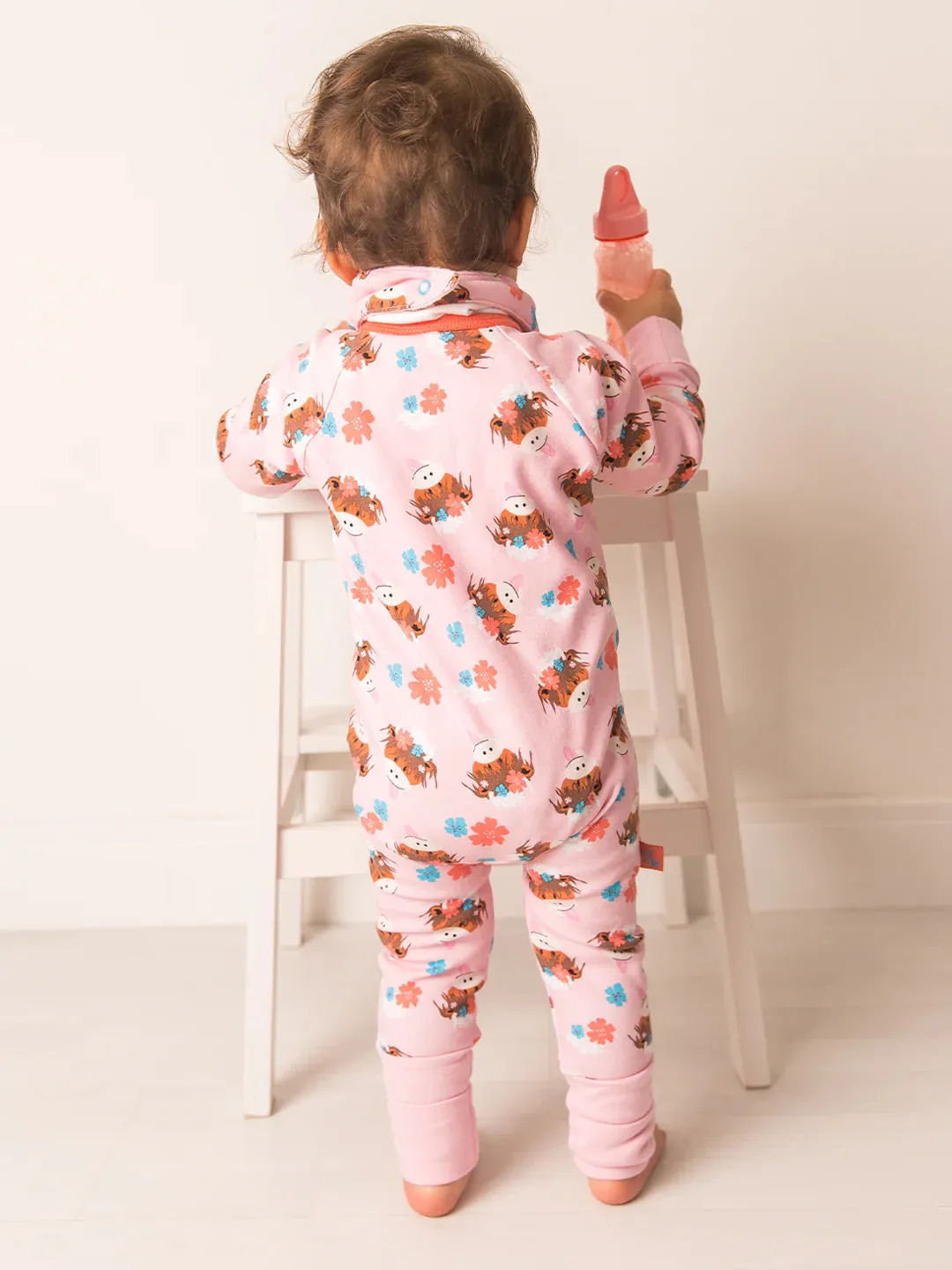 Blade & Rose Bonnie Highland Cow Romper