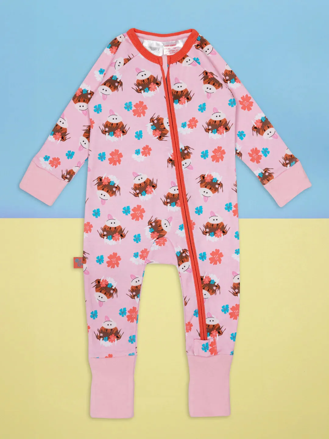 Blade & Rose Bonnie Highland Cow Romper