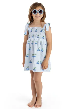 BLUEBERRIES Cotton Dress