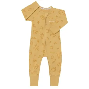 BONDS Zip Wondersuit - Treasure Hunt Mustard