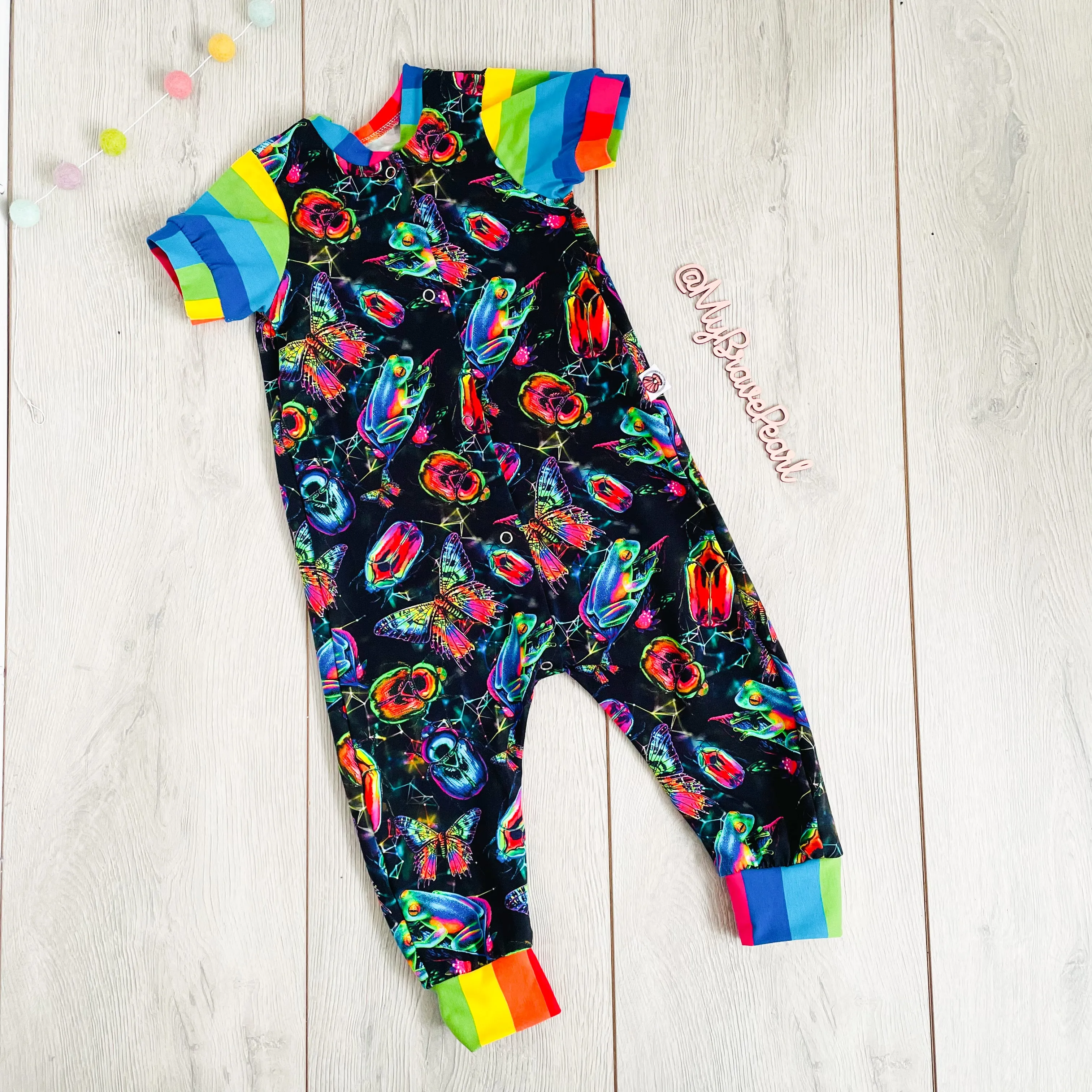 BP Baby Popper Romper