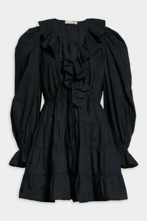 Caris Dress in Raven