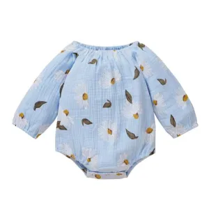 Daisy Blue Bodysuit