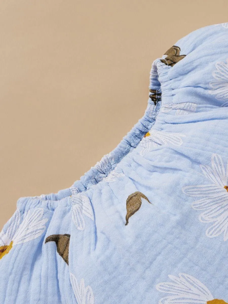 Daisy Blue Bodysuit