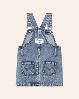 Dreamy Denim Pinafore by Hux Baby