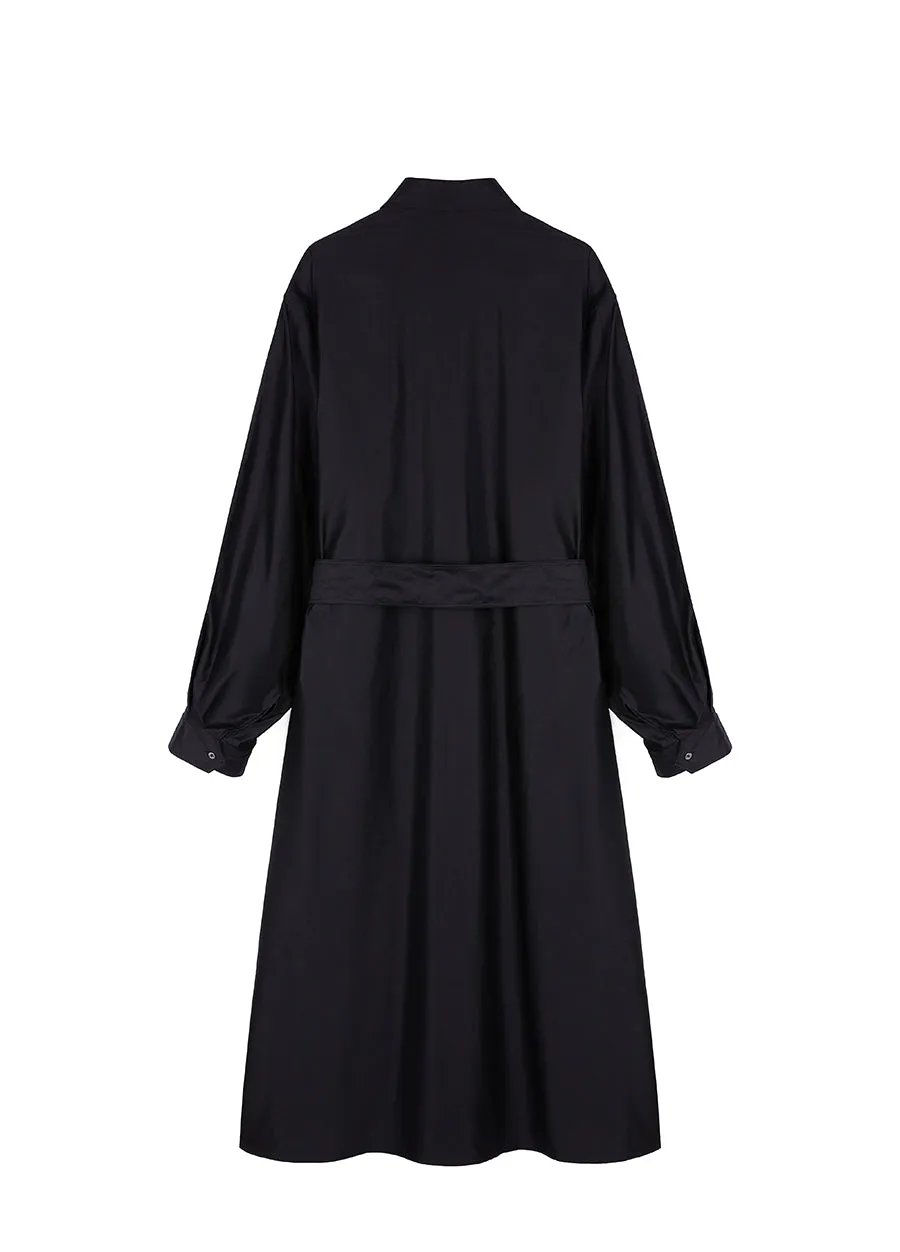 Dress / JNBY Cotton Long-sleeved Dress