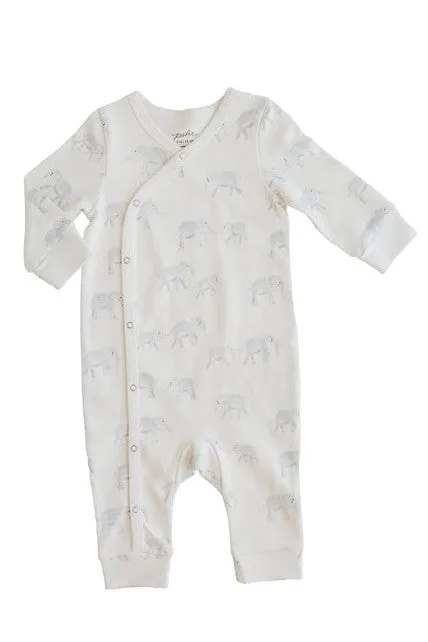 Follow Me Elephant Kimono Romper