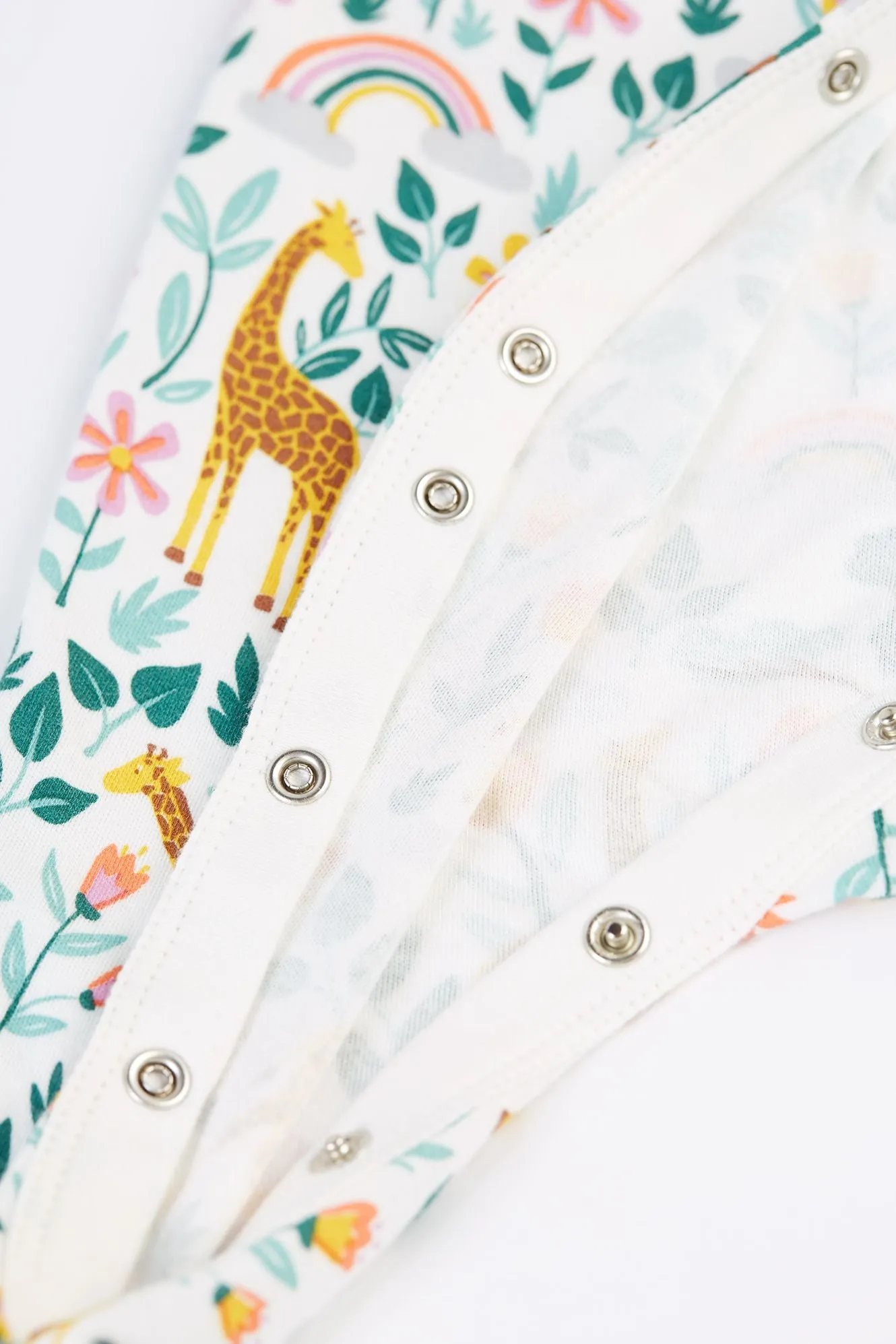 Frugi Lovely Babygrow 500078A4swgf Giraffes