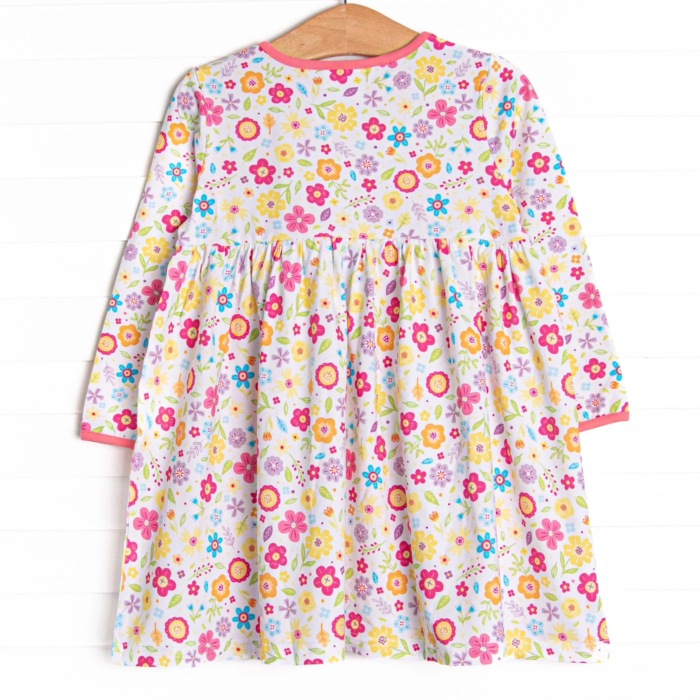Funky Town Florals Pocket Dress, Pink