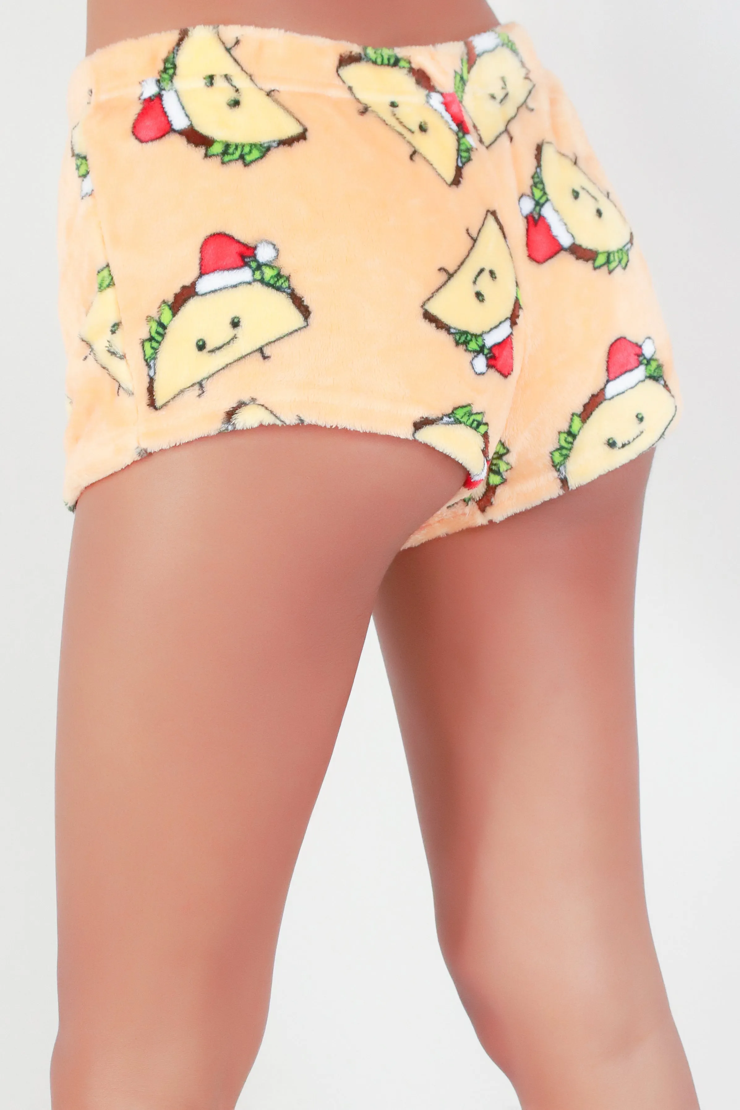 FUZZY TACO SHORTS