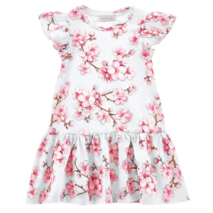Girls Pink Blossom Dress