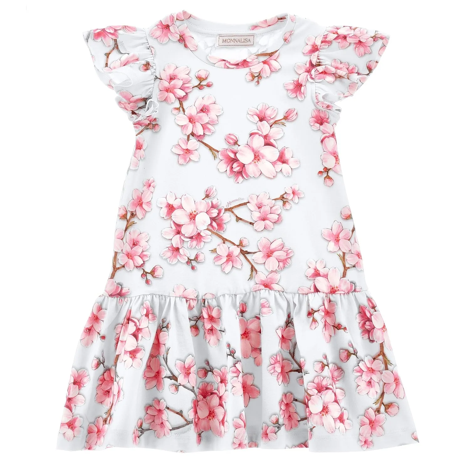Girls Pink Blossom Dress