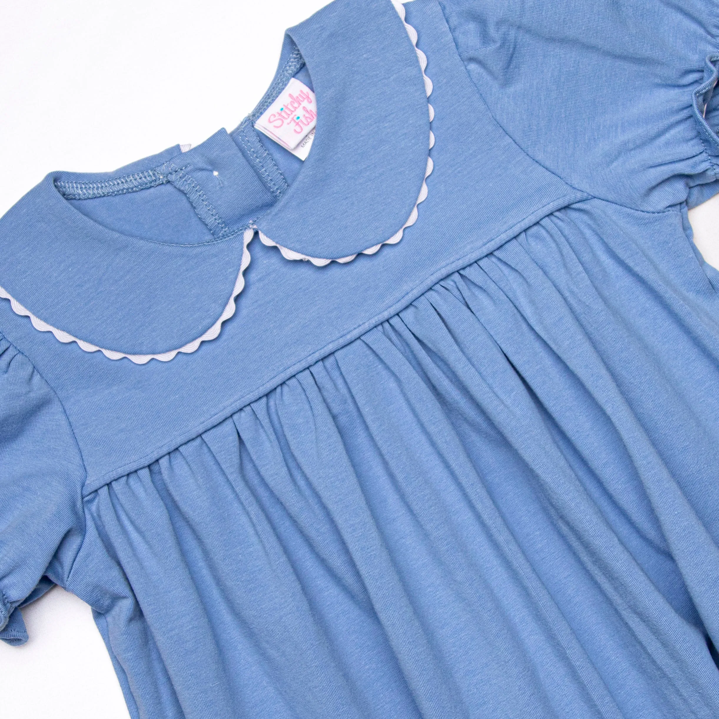 Goodbye Blue Skies Dress, Blue