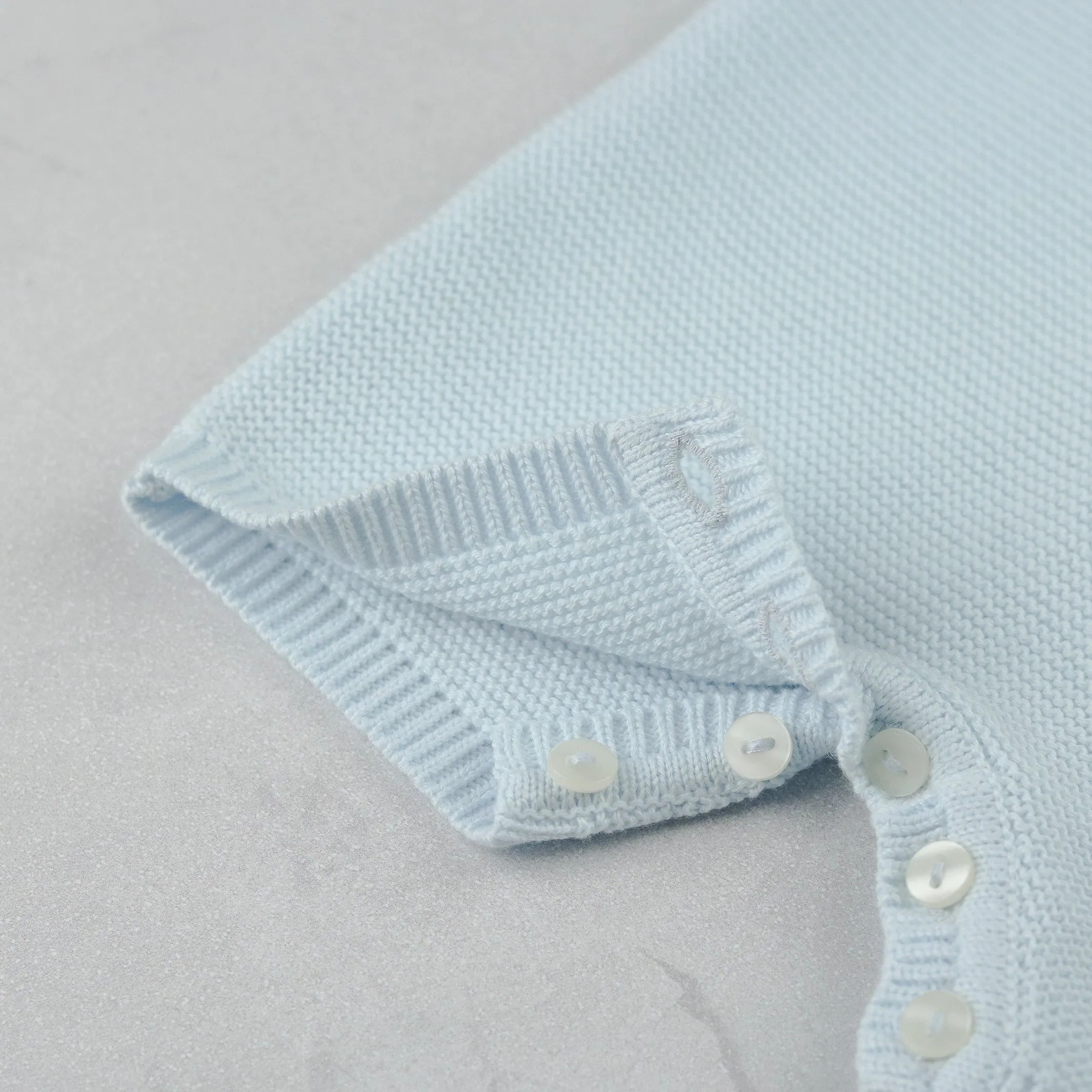Jacob Baby Boys Smart Knit Romper