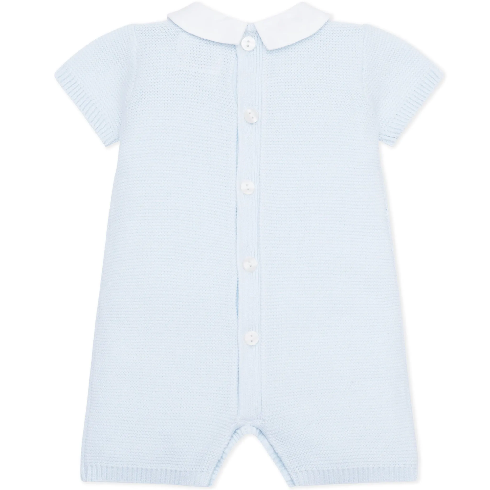 Jacob Baby Boys Smart Knit Romper