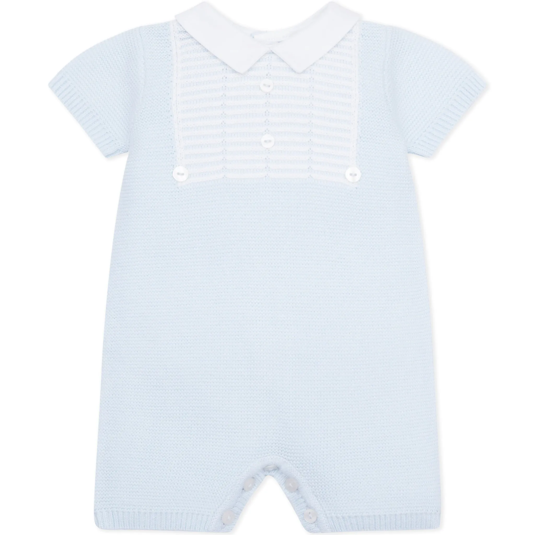 Jacob Baby Boys Smart Knit Romper