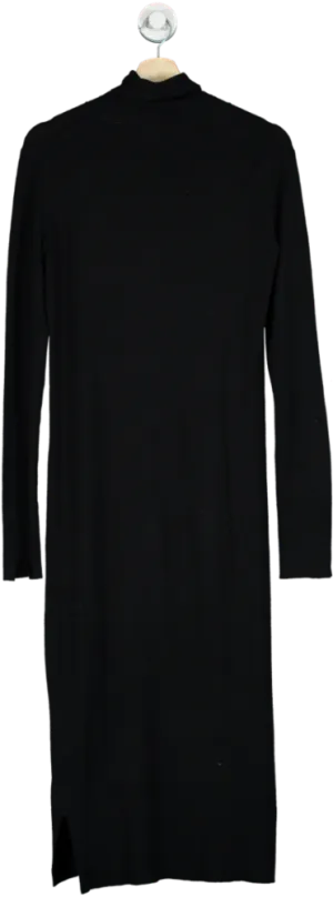 JJXX Black JXCAT LS Soft Roll Neck Knit Dress Size S