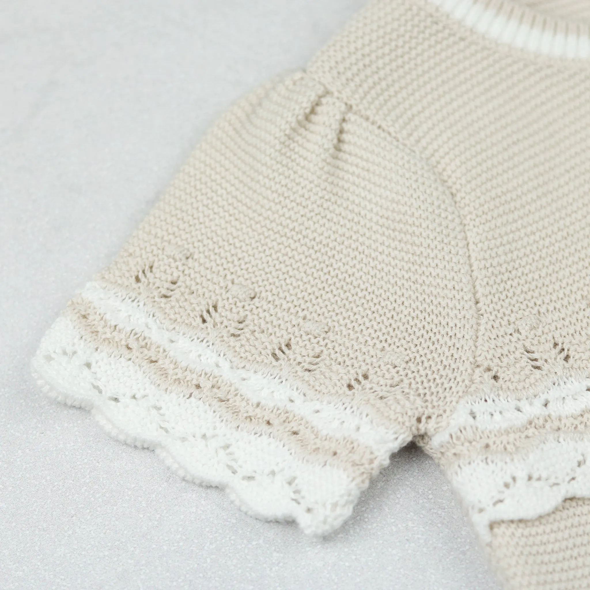Josie Stone Girls Pretty Knit Romper