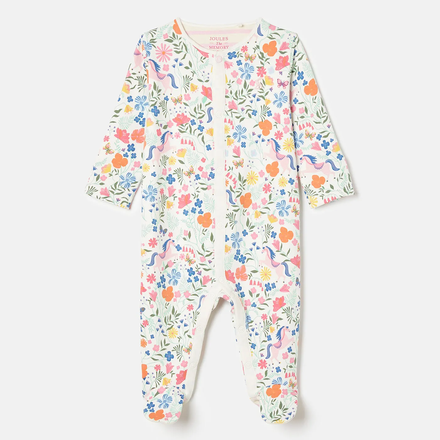 Joules Razamtaz Sleepsuit K75642 Cream Horse