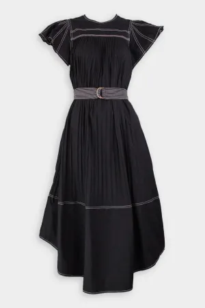 Kady Dress in Raven