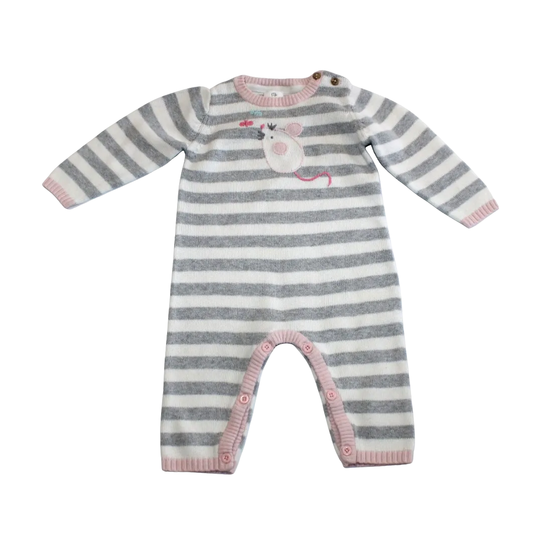 Knitted Cotton Romper