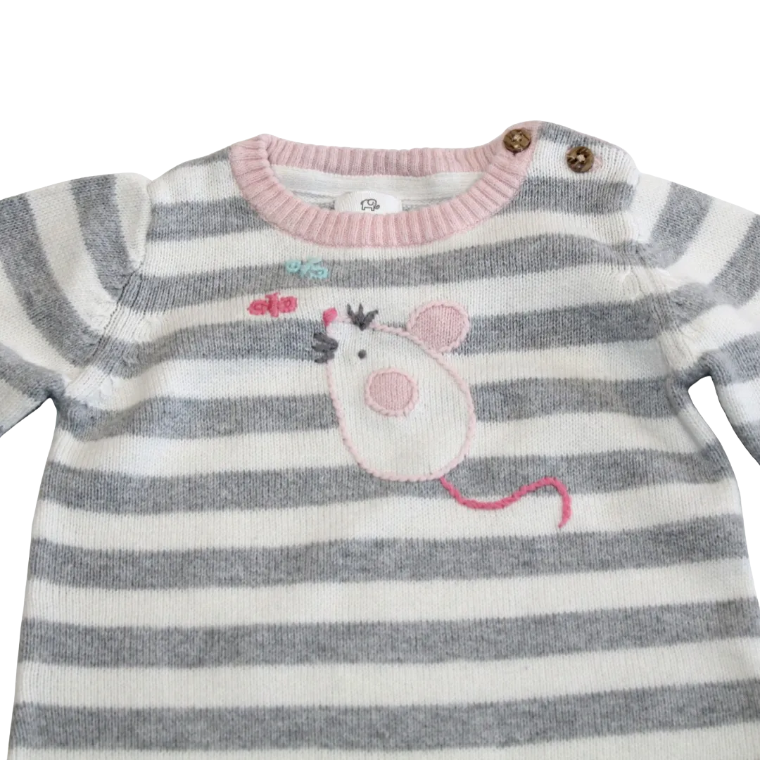 Knitted Cotton Romper