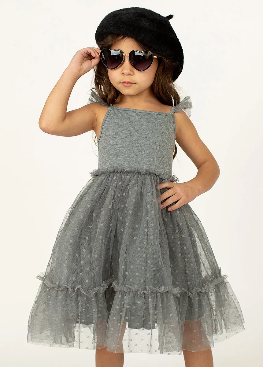 Leigh Dress in Gray