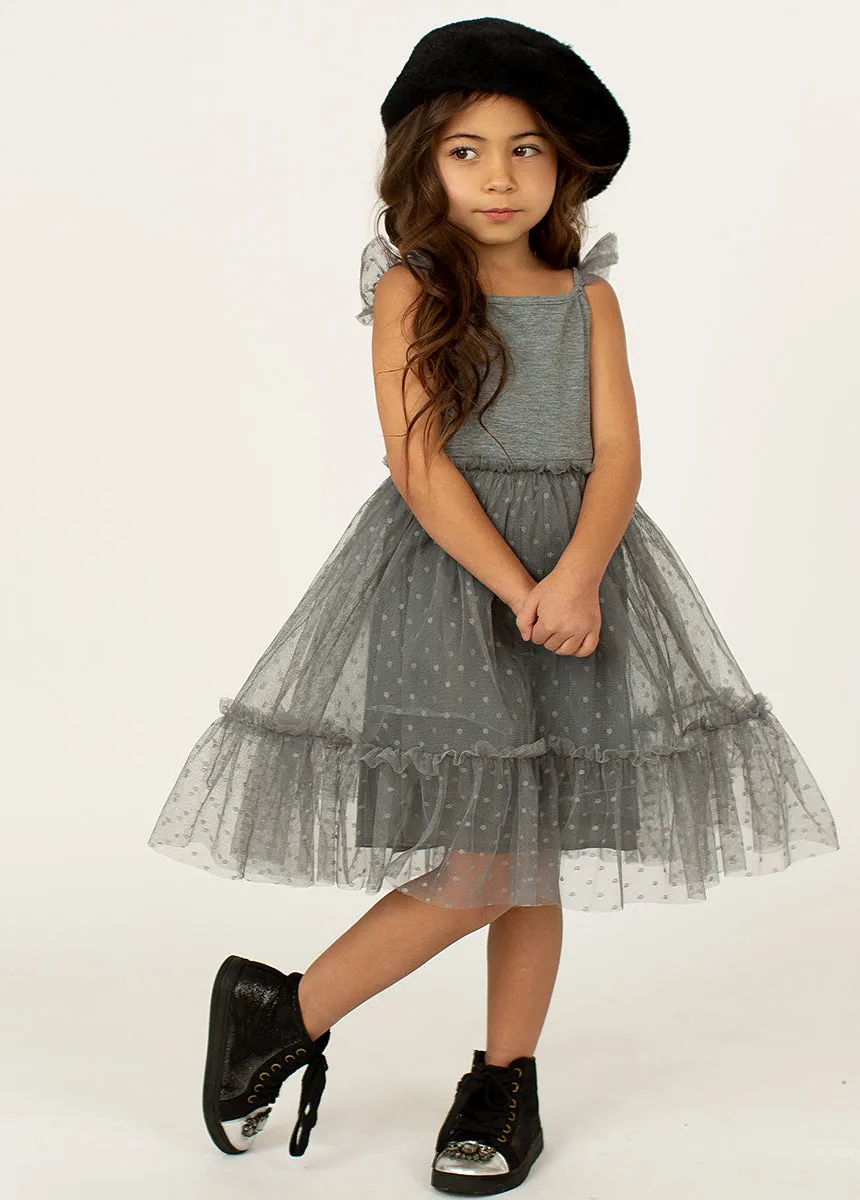 Leigh Dress in Gray