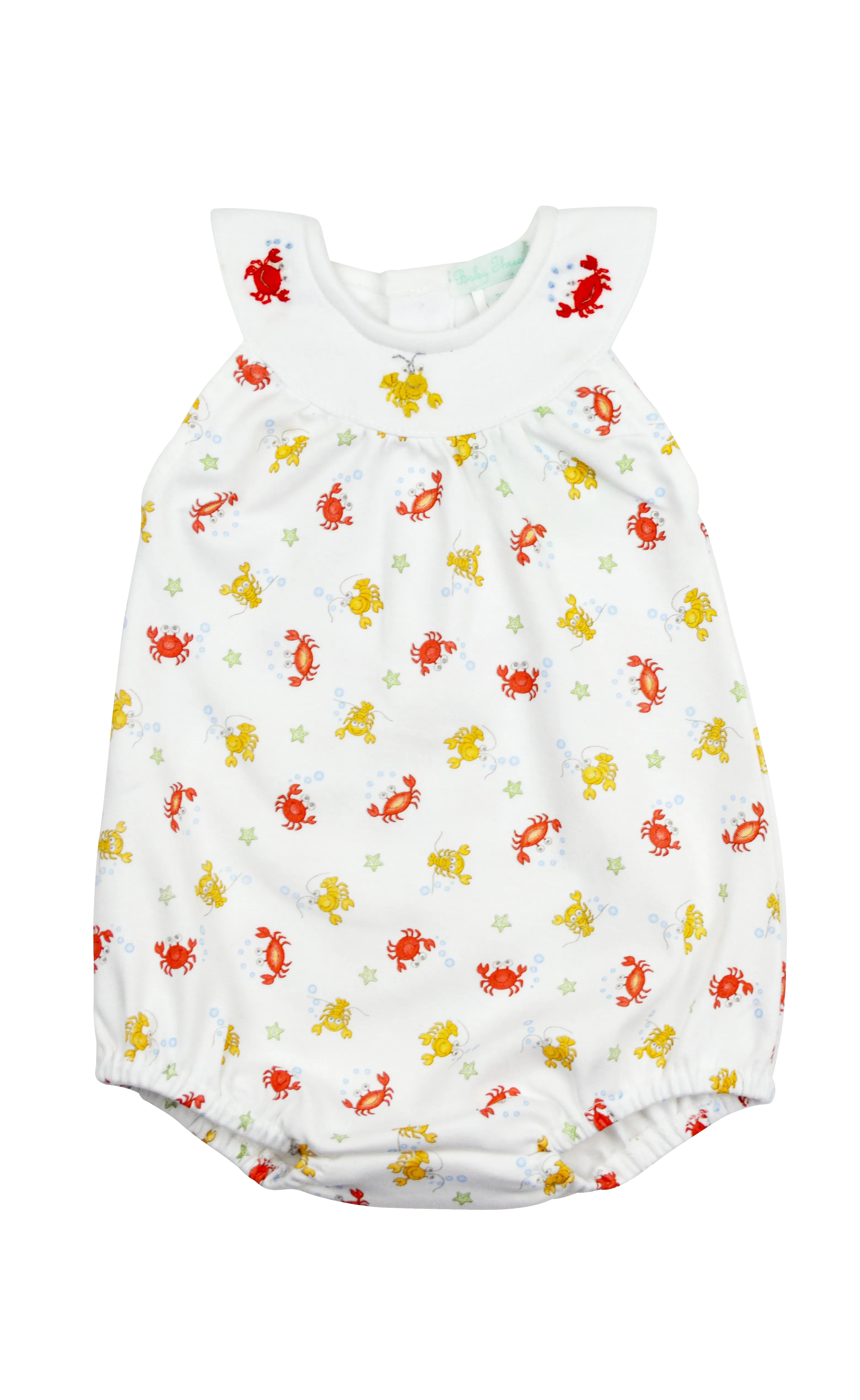 Lobster and Crabs Baby Girl Romper