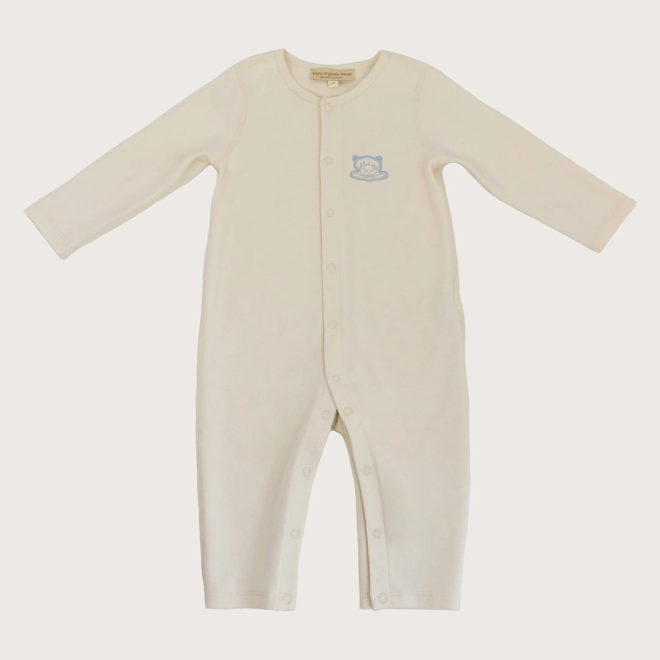 Long Sleeve Rompers Bundle (Pack of 2, Blue)