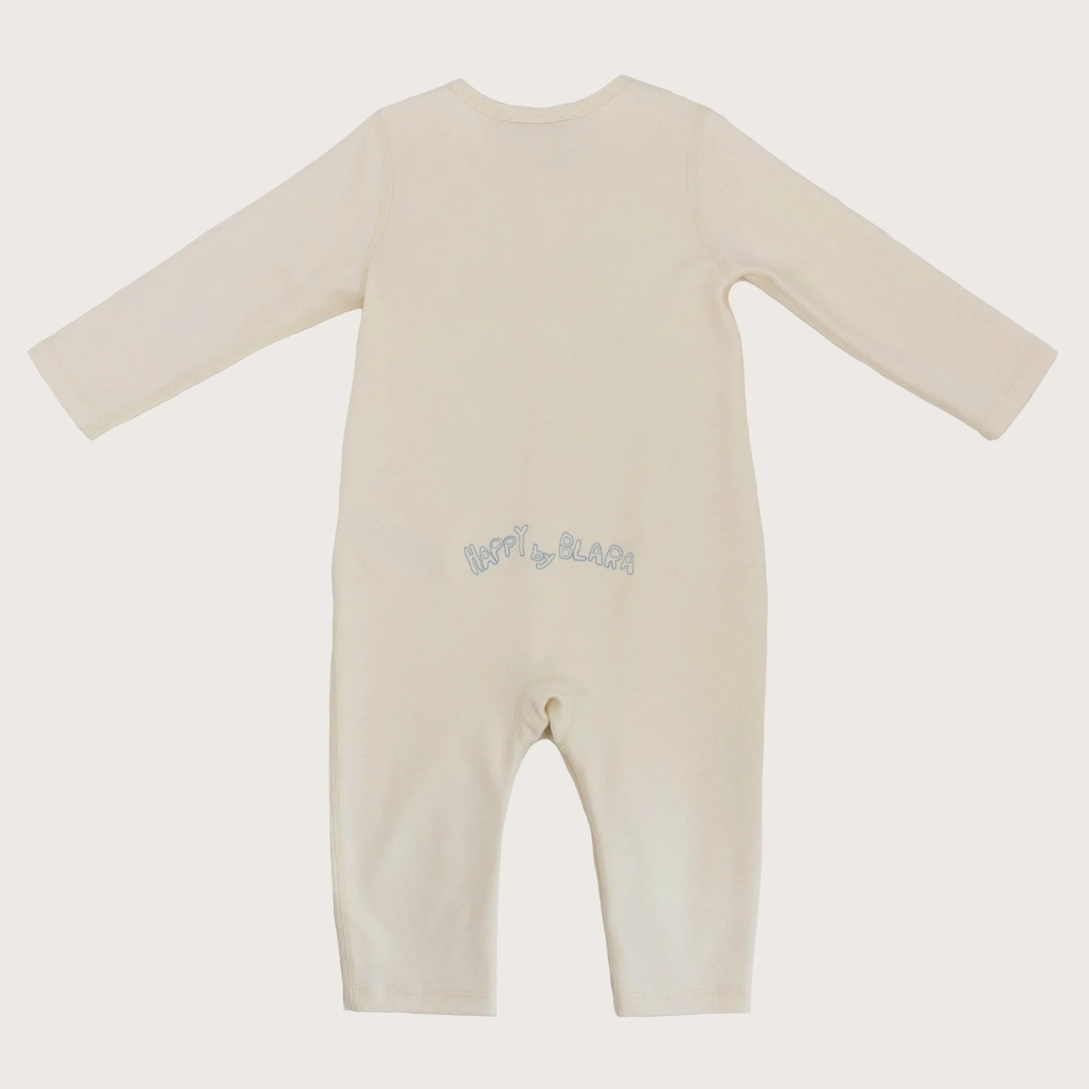 Long Sleeve Rompers Bundle (Pack of 2, Blue)