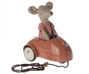 Maileg Mouse car, Coral