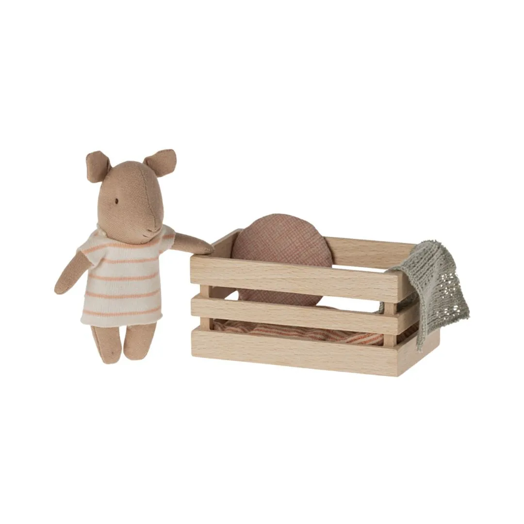 Maileg Pig Baby in Box, Girl