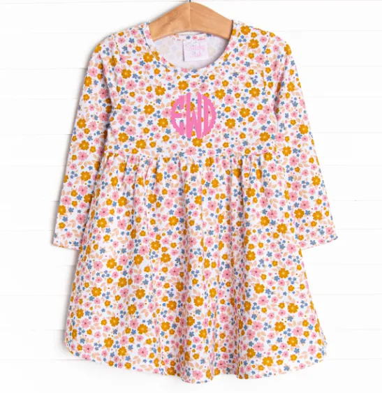 Marigold Market Dress, Pink