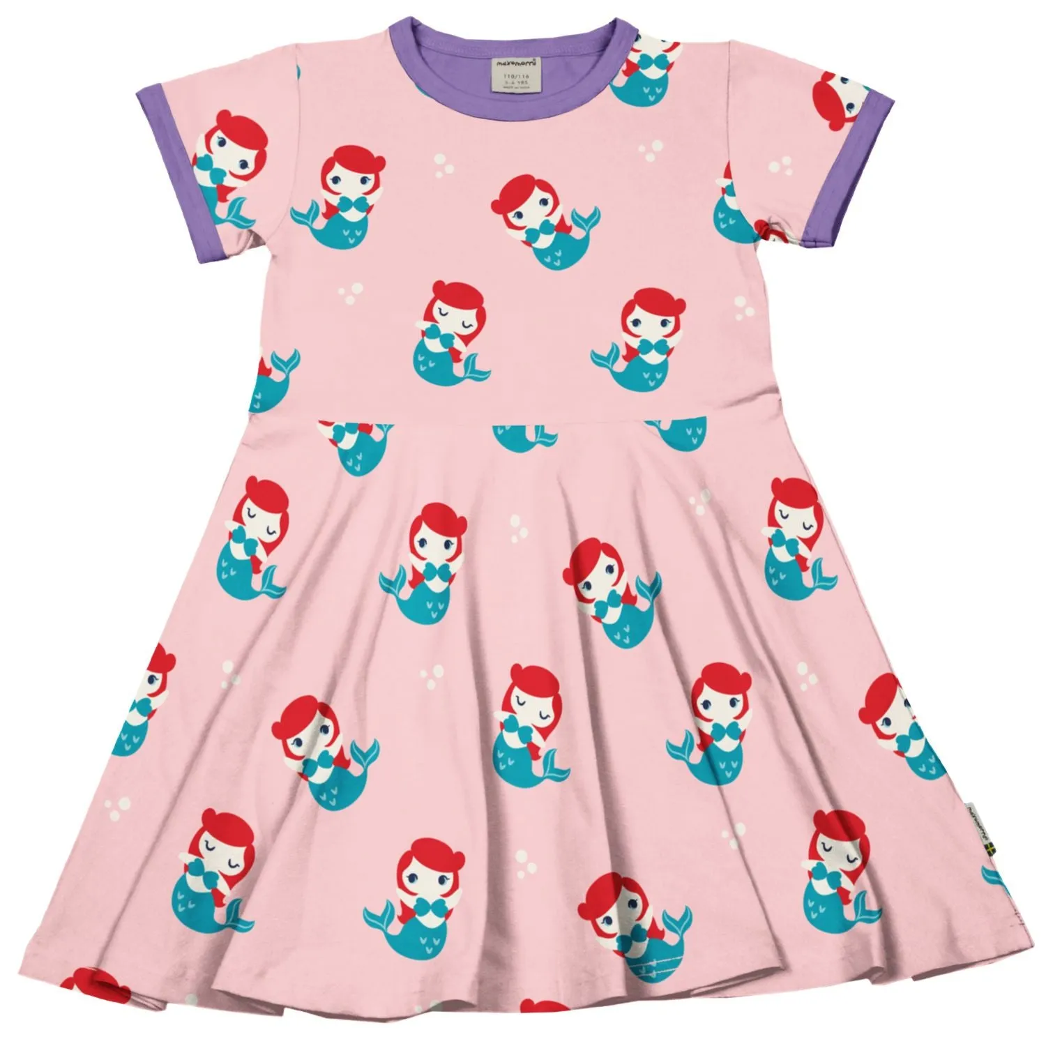 Maxomorra Mermaid Circle Dress Ss25