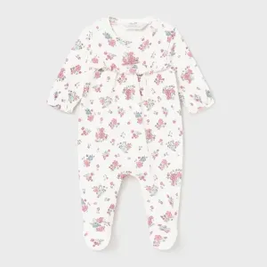 Mayoral Baby Girls Floral Sleepsuit 2778