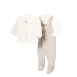 Mayoral Newborn Boy Romper and Jacket Set