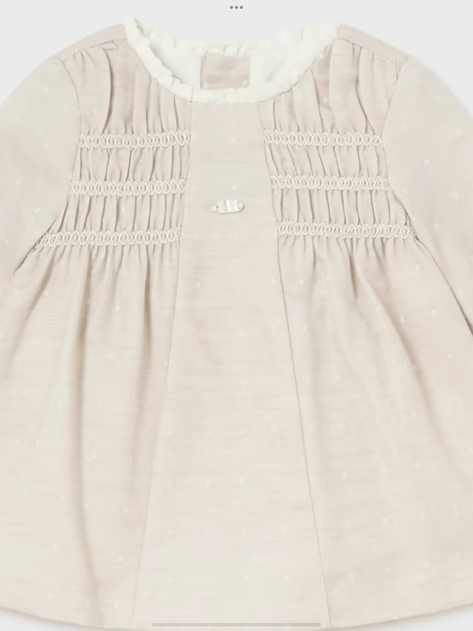 Mayoral smocked dress 0924577