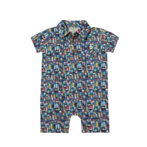 Me & Henry Romper -  Multi Buoys