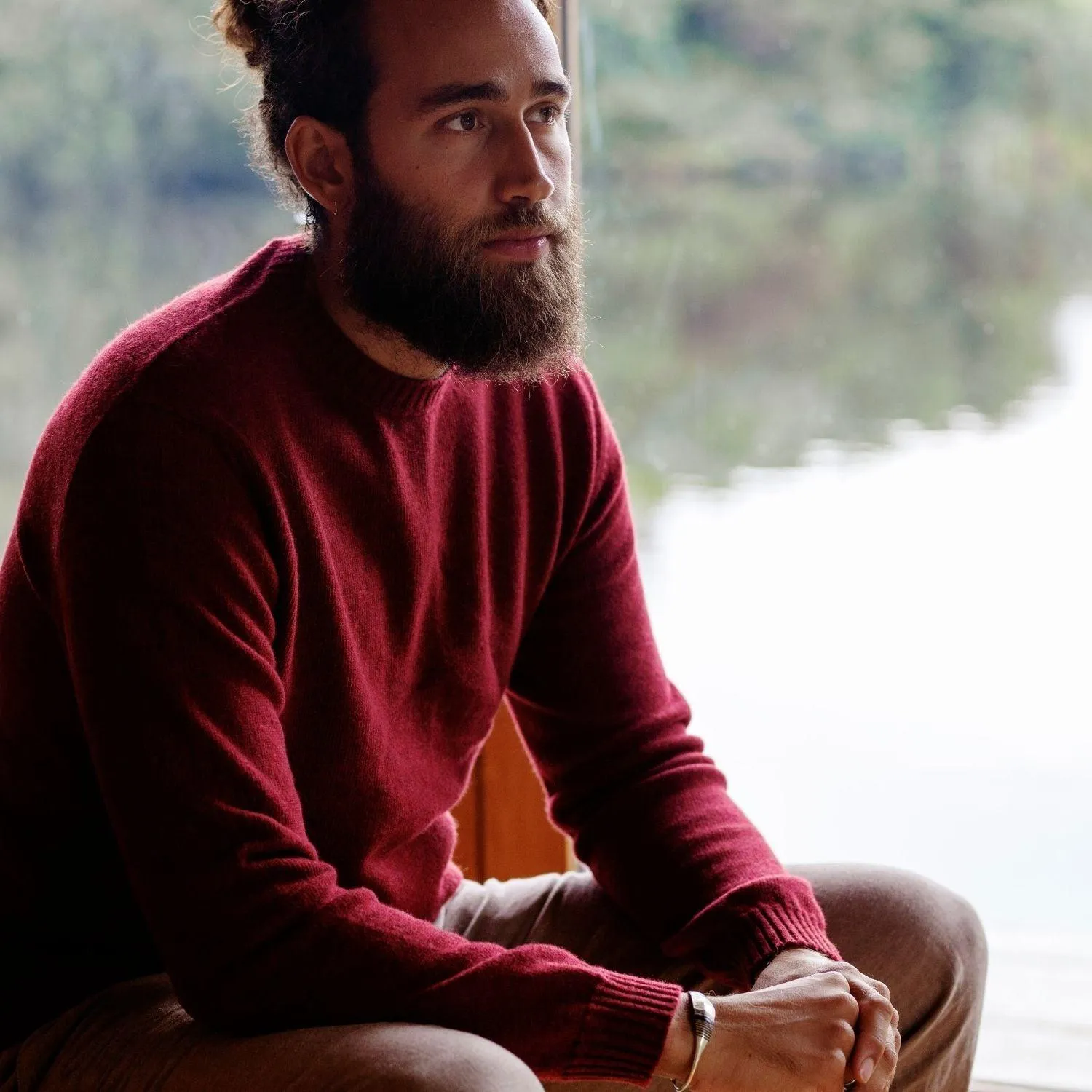 Men's Classic Crew Cashmere Sweater